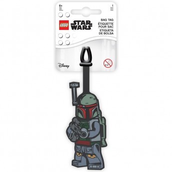 Бирка для багажа LEGO STAR WARS "BOBA FETT" 52220L Бирка для багажа LEGO STAR WARS "BOBA FETT" 52220L