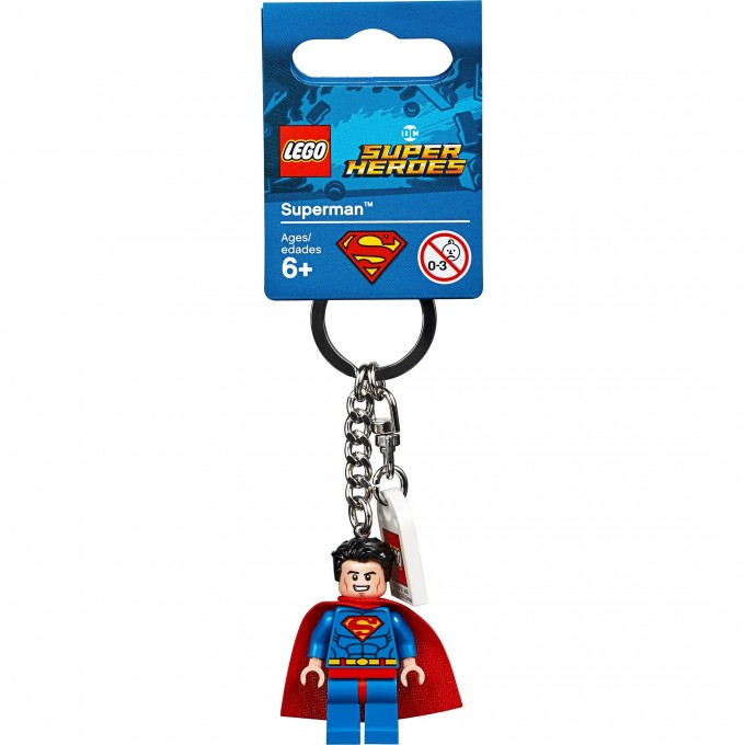 Брелок для ключей LEGO Супермен Super Heroes 853952 1137289