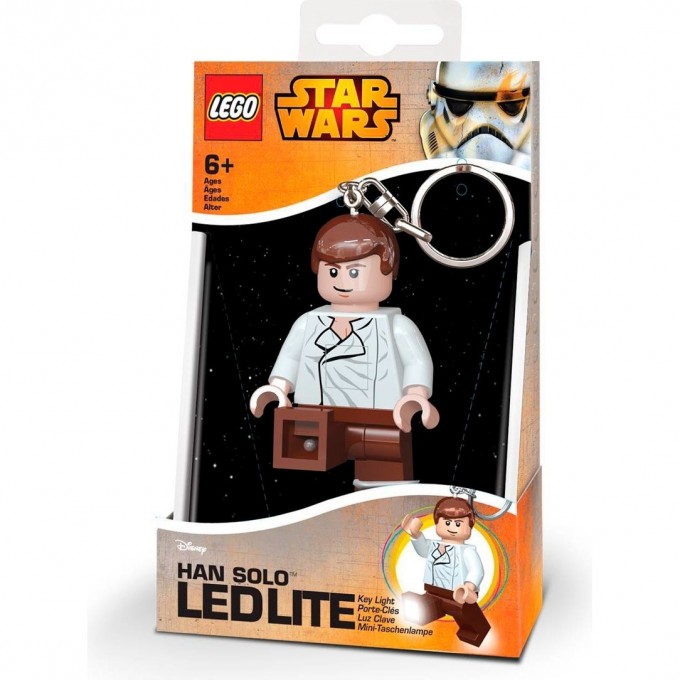 Брелок-фонарик LEGO Хан Соло Star Wars™ LGL-KE82 332197