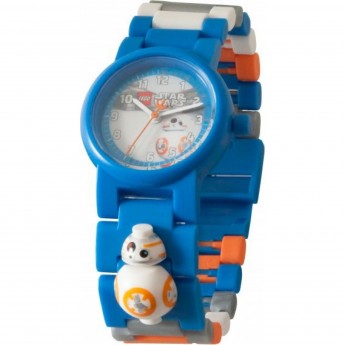 Часы наручные аналоговые LEGO STAR WARS EPISODE 7 BB-8 с минифигурой на ремешке Часы наручные аналоговые LEGO STAR WARS EPISODE 7 BB-8 с минифигурой на ремешке