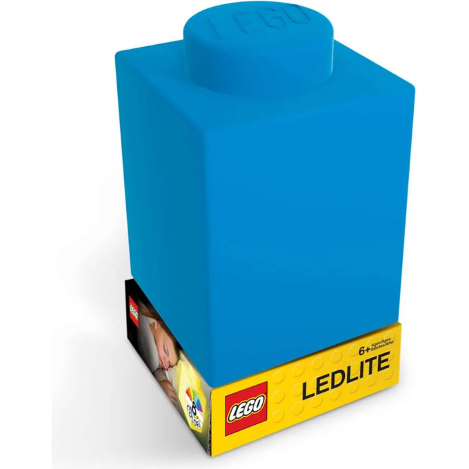 Фонарик LEGO силиконовый синий LGL-LP37
