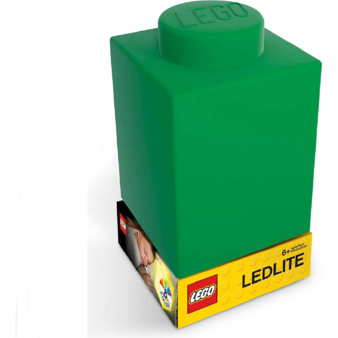 Фонарик силиконовый LEGO зеленый LGL-LP41