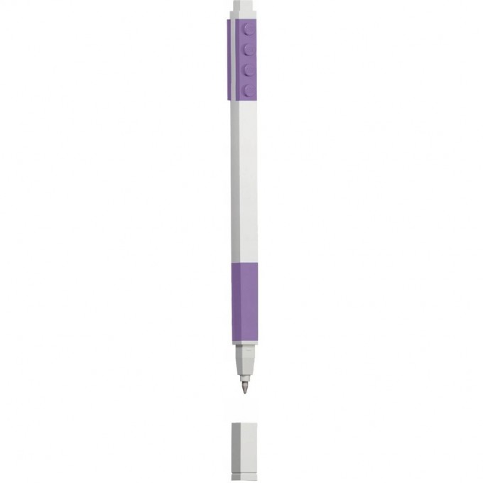 Гелевая ручка LEGO лиловая, толщина линии 0,70 мм 52658