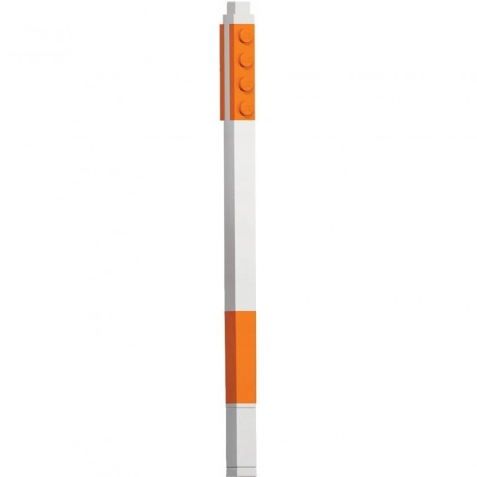 Гелевая ручка LEGO оранжевая, толщина линии 0,70 мм 52652