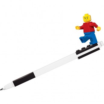Гелевая ручка с минифигуркой LEGO CLASSIC, черный