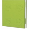 Книга для записей LEGO - LOCKING NOTEBOOK + ручка гелевая (зеленый) 52442