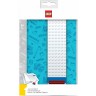 Книга для записей с закладкой LEGO, голубой (96 листов, линейка) 51523L 331459