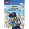 Книга-раскраска LEGO CITY - ВЕСЁЛЫЕ РАСКРАСКИ: ПОЛИЦЕЙСКИЙ FCBW-6001S1