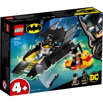 Конструктор детский LEGO DC BATMAN ПОГОНЯ ЗА ПИНГВИНОМ НА БЭТКАТЕРЕ
