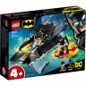 Конструктор детский LEGO DC BATMAN ПОГОНЯ ЗА ПИНГВИНОМ НА БЭТКАТЕРЕ 76158