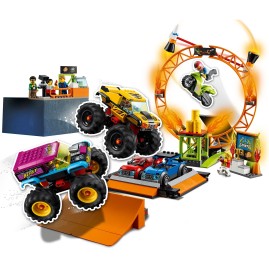 Конструктор LEGO CITY "АРЕНА ДЛЯ ШОУ КАСКАДЕРОВ" City 60295
