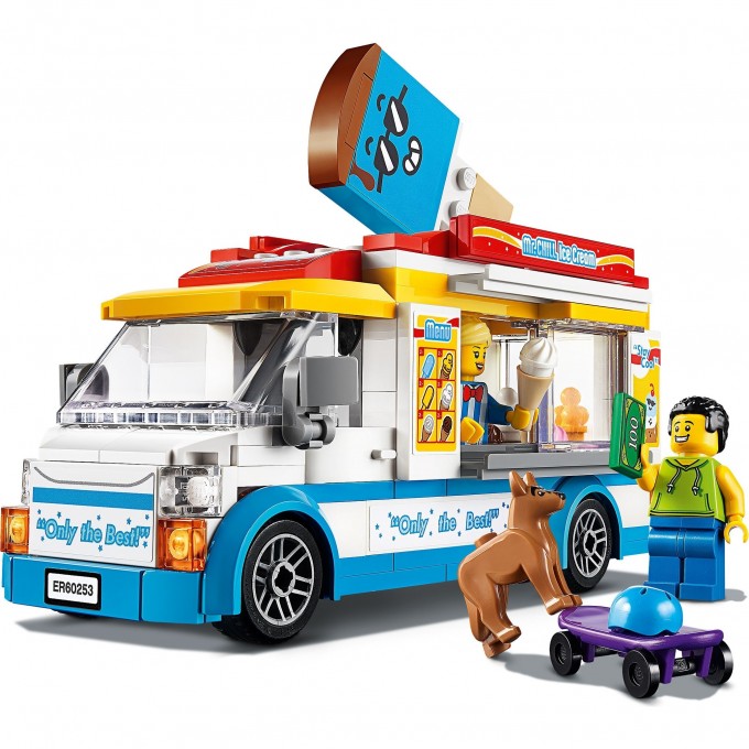Конструктор LEGO CITY "ГРУЗОВИК МОРОЖЕНЩИКА" City 60253 1692262 Конструктор LEGO CITY "ГРУЗОВИК МОРОЖЕНЩИКА" City 60253 1692262