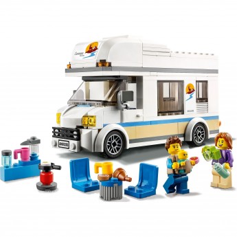 Конструктор LEGO CITY "ОТПУСК В ДОМЕ НА КОЛЕСАХ" City 60283 Конструктор LEGO CITY "ОТПУСК В ДОМЕ НА КОЛЕСАХ" City 60283