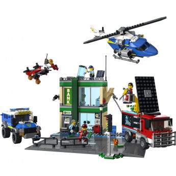 Конструктор LEGO CITY "ПОЛИЦЕЙСКАЯ ПОГОНЯ В БАНКЕ" City 60317