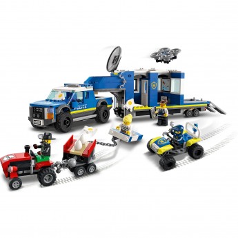 Конструктор LEGO CITY "ПОЛИЦЕЙСКИЙ МОБИЛЬНЫЙ КОМАНДНЫЙ ТРЕЙЛЕР" City 60315 Конструктор LEGO CITY "ПОЛИЦЕЙСКИЙ МОБИЛЬНЫЙ КОМАНДНЫЙ ТРЕЙЛЕР" City 60315