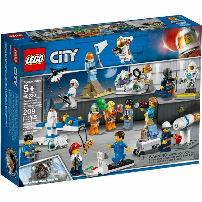 Конструктор LEGO City Space Port Исследования космоса, 209 деталей, 5+, 60230 3206423