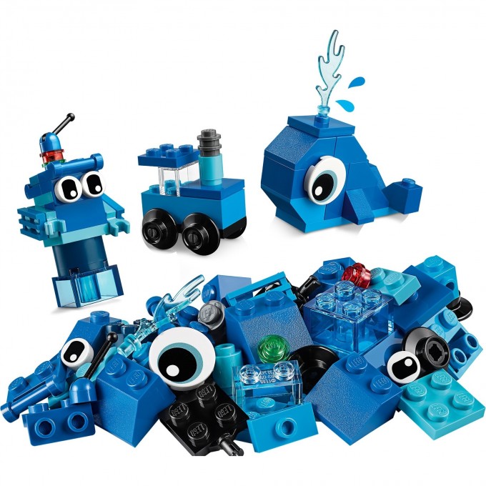 Конструктор LEGO CLASSIC Синий набор для конструирования 11006 1670820 Конструктор LEGO CLASSIC Синий набор для конструирования 11006 1670820
