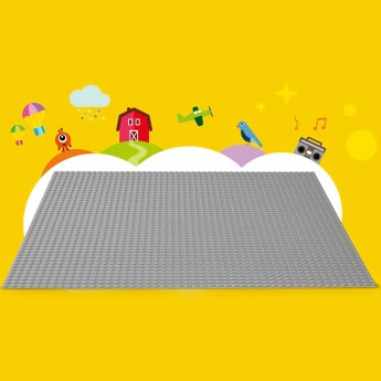 Конструктор LEGO CLASSIC Строительная пластина серого цвета 10701 Конструктор LEGO CLASSIC Строительная пластина серого цвета 10701