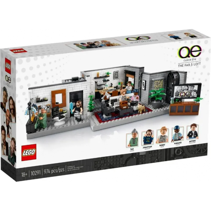 Конструктор LEGO Creator 10291 Queer Eye 3206377