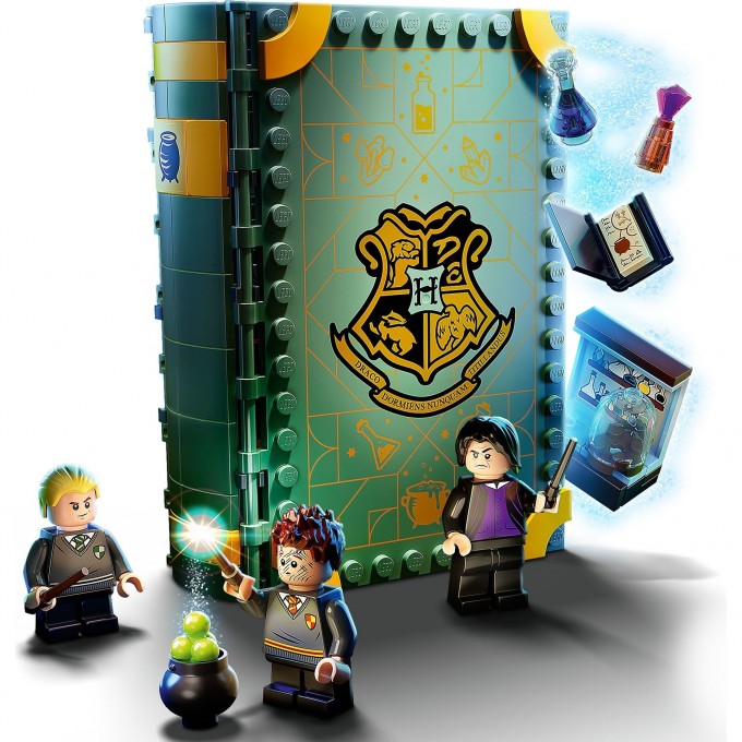 Конструктор LEGO HARRY POTTER "УЧЁБА В ХОГВАРТСЕ: УРОК ЗЕЛЬЕВАРЕНИЯ" 76383 2930866