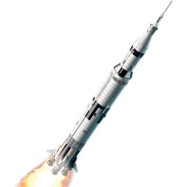 Конструктор LEGO IDEAS "РАКЕТНО-КОСМИЧЕСКАЯ СИСТЕМА НАСА «САТУРН-5-АПОЛЛОН» 92176