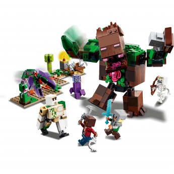 Конструктор LEGO MINECRAFT "МЕРЗОСТЬ ИЗ ДЖУНГЛЕЙ" Minecraft 21176