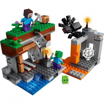 Конструктор LEGO MINECRAFT "ЗАБРОШЕННАЯ ШАХТА" Minecraft