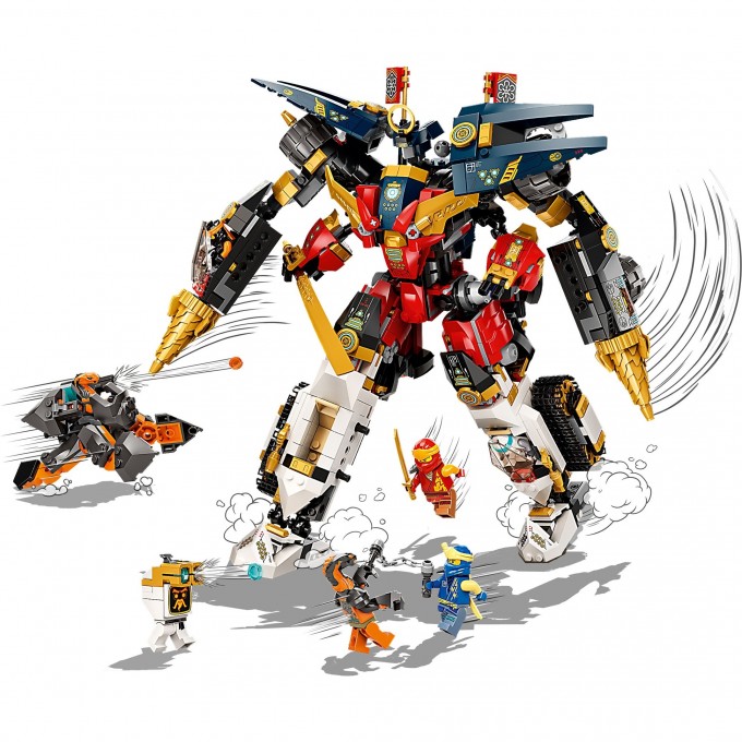 Конструктор LEGO NINJAGO «УЛЬТРА-КОМБО-РОБОТ НИНДЗЯ» Ninjago 71765 3727523