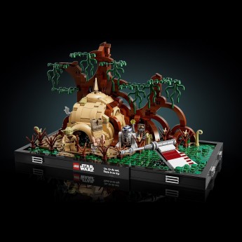 Конструктор LEGO STAR WARS "ДИОРАМА "ДЖЕДАЙСКИЕ ТРЕНИРОВКИ НА ДАГОБЕ" 75330