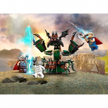 Конструктор LEGO SUPER HEROES "НАПАДЕНИЕ НА НОВЫЙ АСГАРД" Super Heroes 76207
