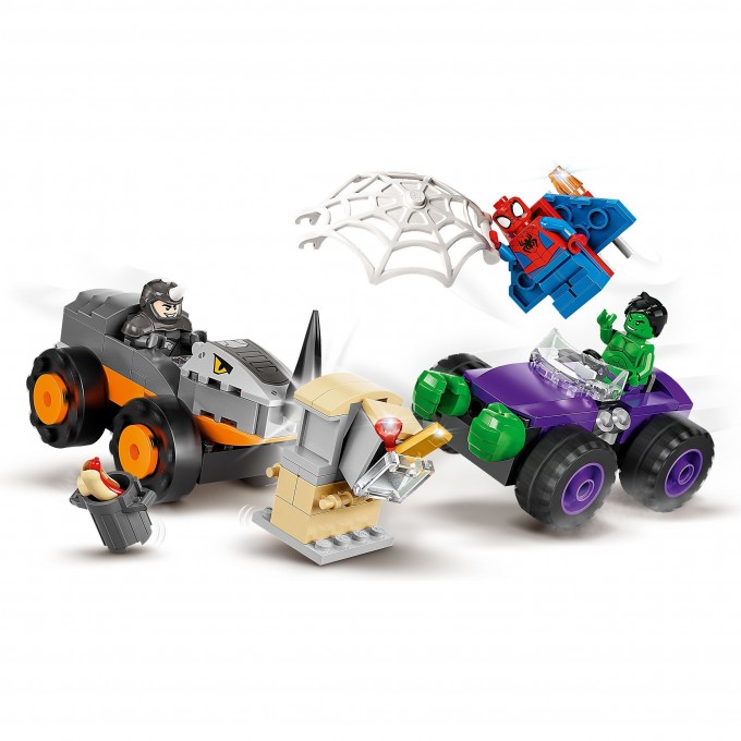 Конструктор LEGO SUPER HEROES «СХВАТКА ХАЛКА И НОСОРОГА НА ГРУЗОВИКАХ» Super Heroes 10782 3736671 Конструктор LEGO SUPER HEROES «СХВАТКА ХАЛКА И НОСОРОГА НА ГРУЗОВИКАХ» Super Heroes 10782 3736671