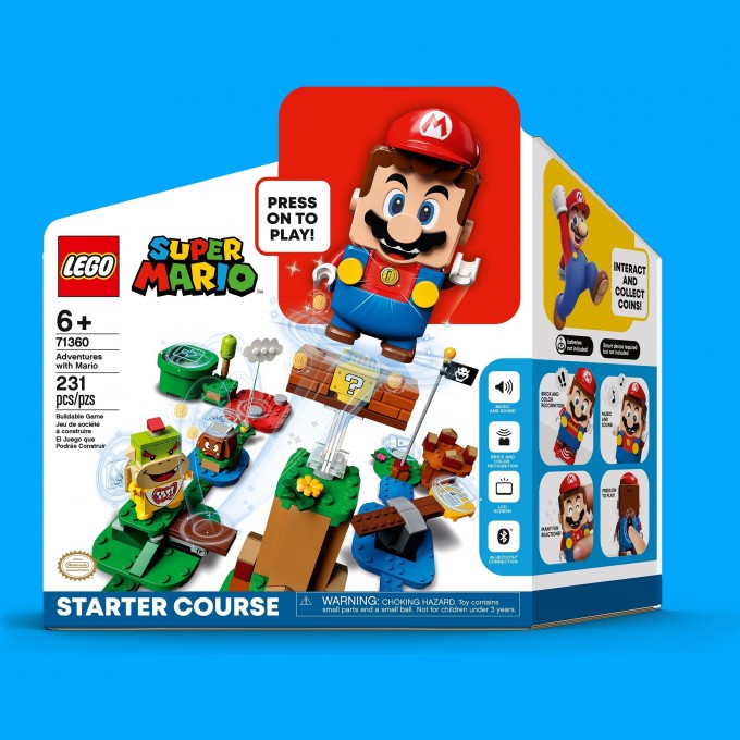 Конструктор LEGO SUPER MARIO Стартовый Набор «Приключения вместе с Марио»71360 2278111
