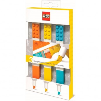 Набор цветных маркеров LEGO 3 шт.