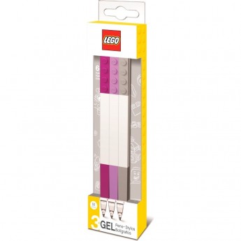 Набор гелевых ручек LEGO 3 шт 51861L Набор гелевых ручек LEGO 3 шт 51861L