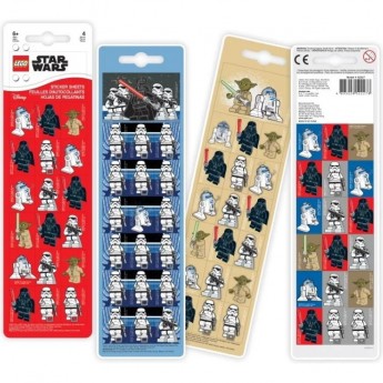 Набор стикеров LEGO STAR WARS (4 шт.) Набор стикеров LEGO STAR WARS (4 шт.)