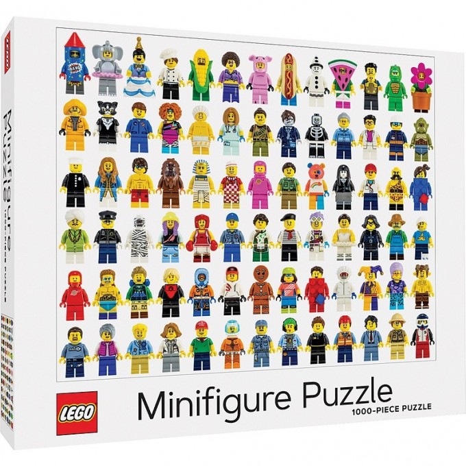 Пазл LEGO MINIFIGURE PUZZLE -1000 элементов 9781452182278